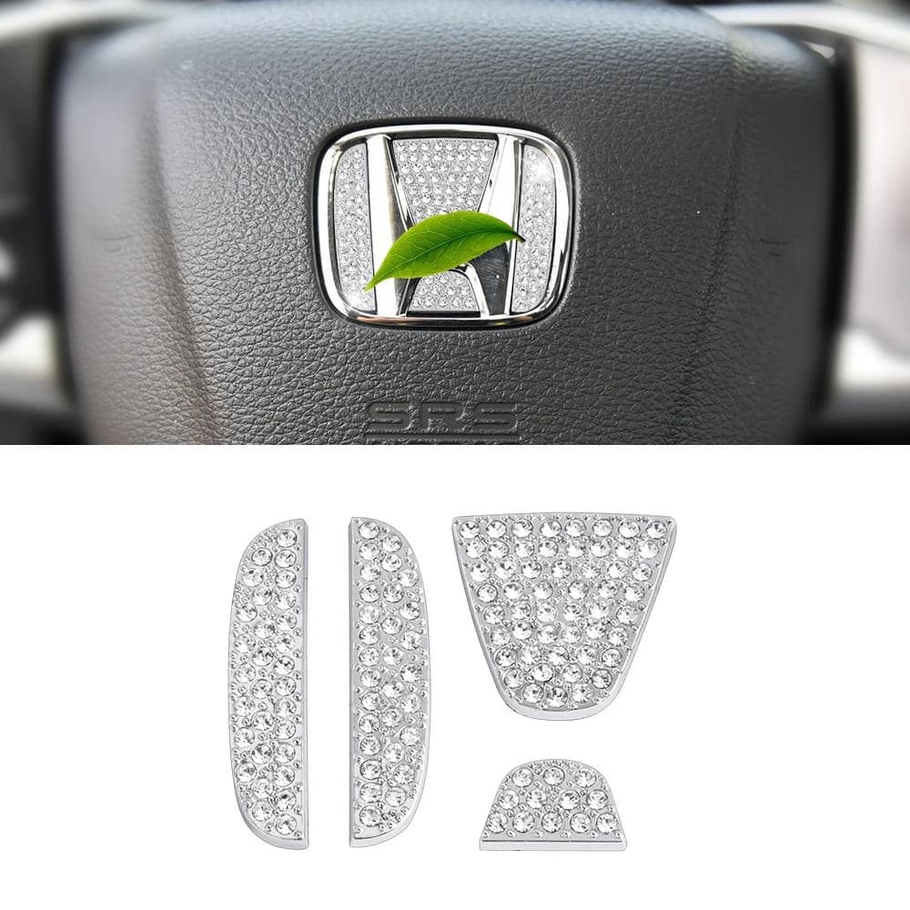 DIYSMART for Auto Accessories Decalcomanie Wheels Stickers for NISSAN JEEP Honda VW Emblema Logo Caps Covers Interior Decoration