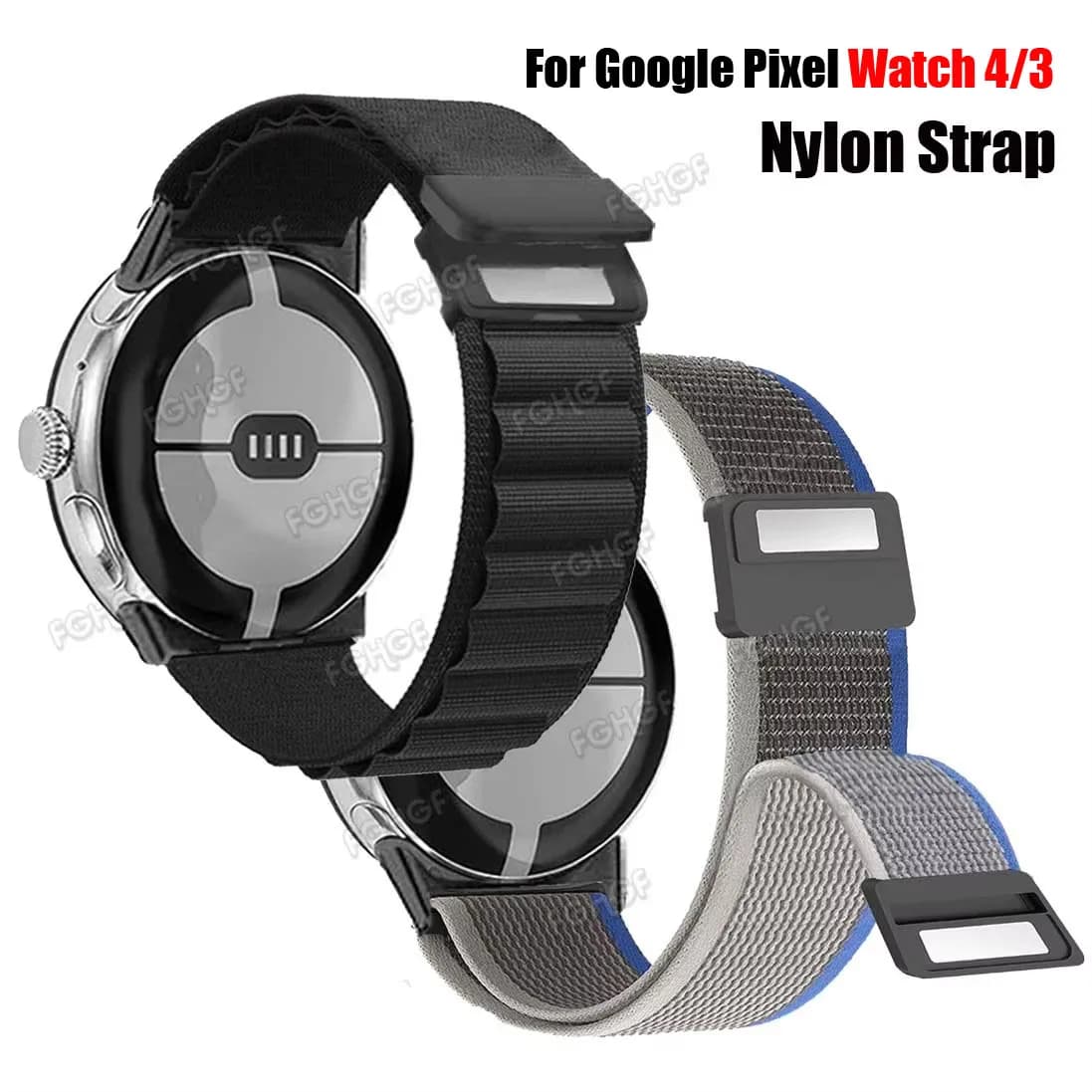 Per Google Pixel Watch 4 3 41mm cinturino sportivo cinturino in nylon con cinturino per Google Pixel Watch 2 accessori per cinturini Smart Watch