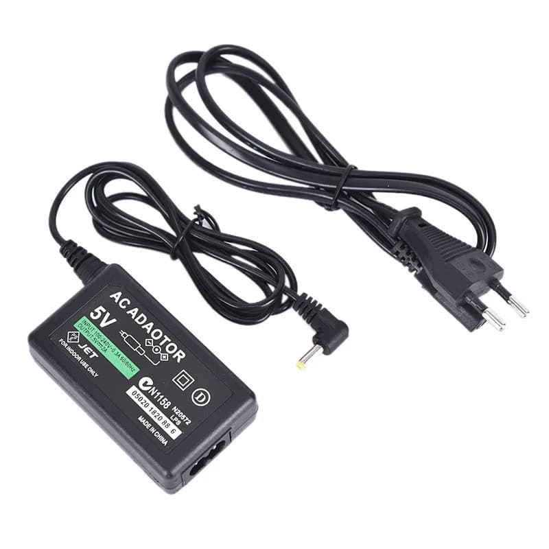 Spina UE USA per PSP 1000 2000 3000 Serie Adattatore CA Caricatore da muro per caricabatterie PSP Cavo di alimentazione per Sony PSP