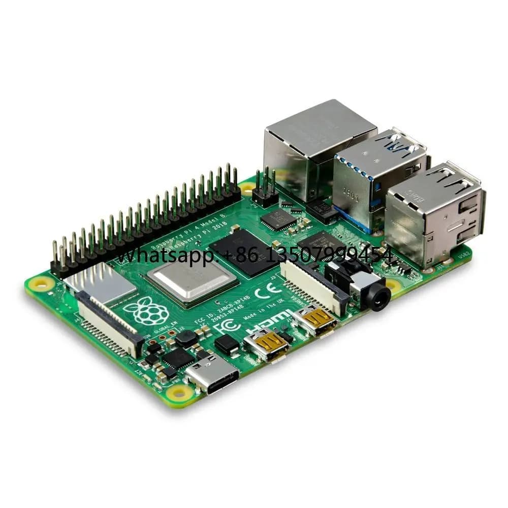 Roarkit Raspberry pi 4 Development Board Original Raspberry Pi 4 Model B 1/2/4/8GB RAM Single Board Computer