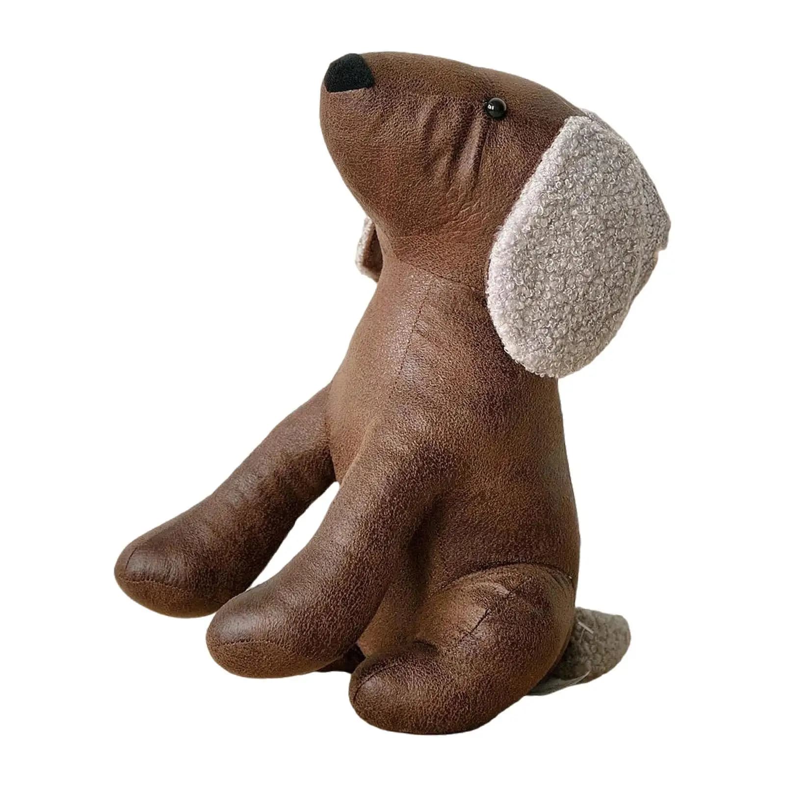 Fermaporta Decorativo a Forma di Cane Imbottito in Tessuto per Interni, Decorazione per Casa, Dormitorio, Sala da Pranzo