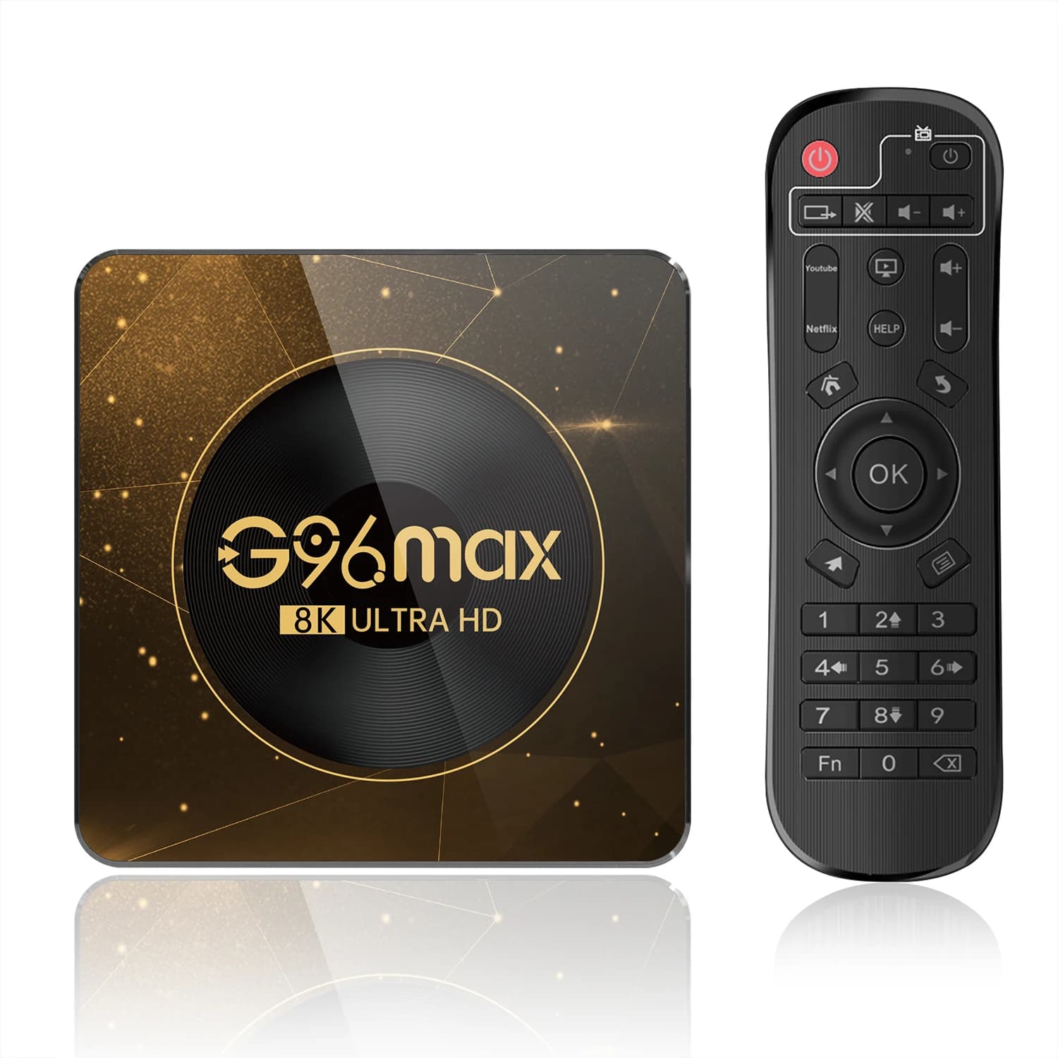 Android 13 G96 Max 8K Smart TV Box Amlogic RK3528 2.4G e 5G 4GB 64GB BT5.0 Wifi6 AV1 Lettore multimediale video TV Box Set Top Box