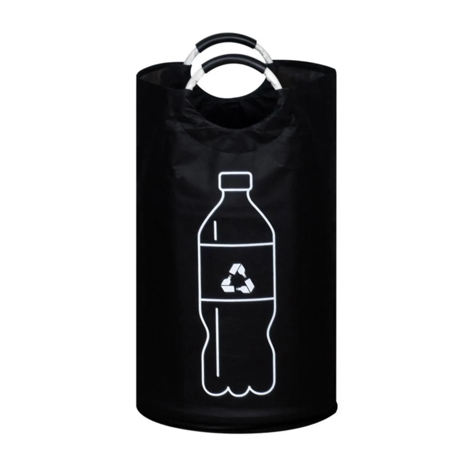 Recyclable Container Recycling Trash Can Foldable Garbage Bags Durable Oxford Compartment Bag for Kitchen Use