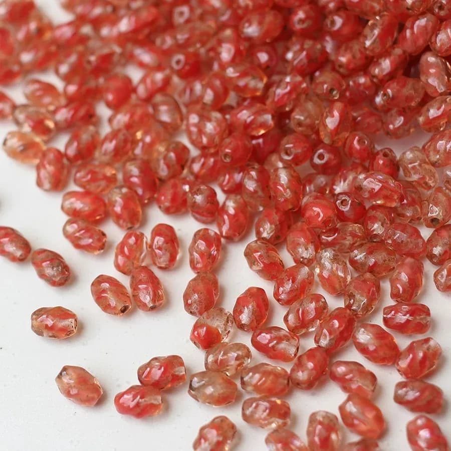 30 pezzi 8 * 5mm perline fatte a mano braccialetto collana orecchini gioielli sfusi produzione semilavorata fai da te