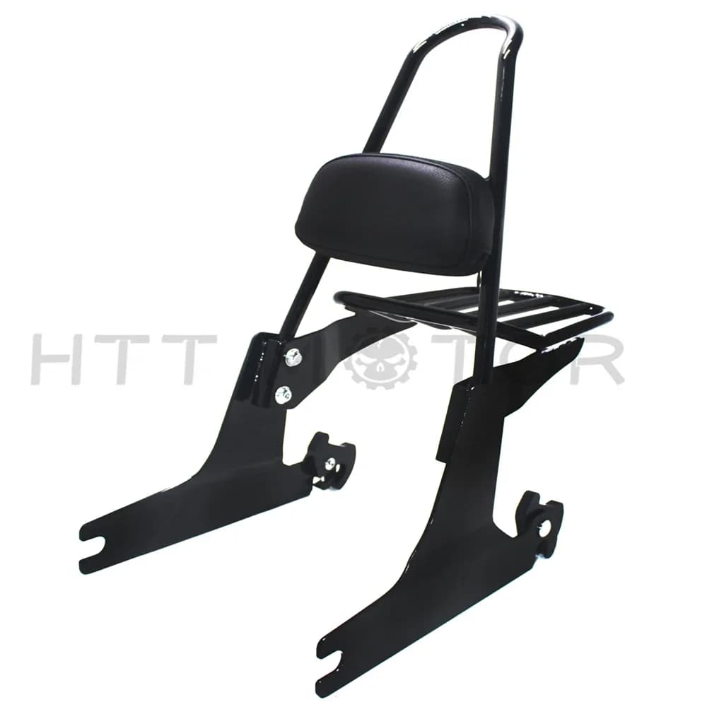 Aftermarket motorcycle spare parts Sissy Bar black removable for Harley Davidson Dyna models 2007-2016 2015