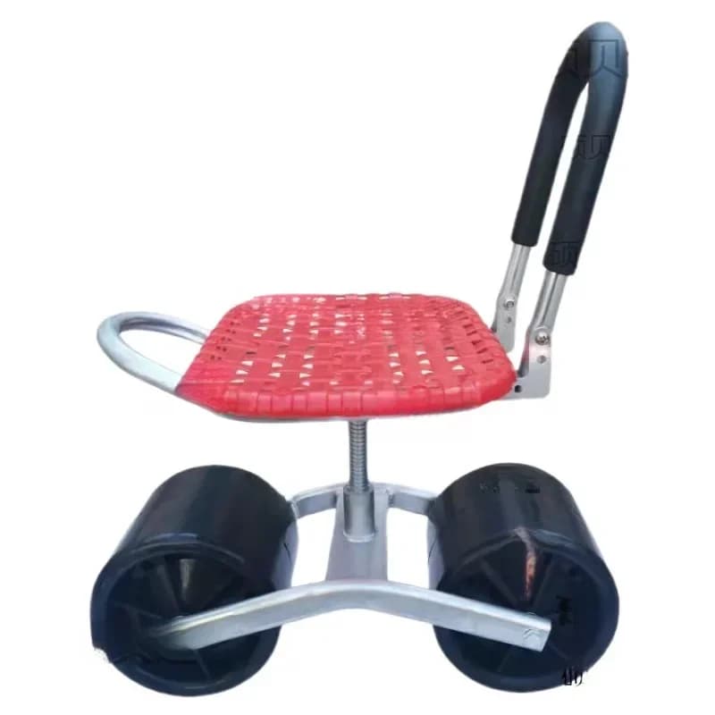 Auto pigra Sgabello pigro Piantagione e raccolta Auto da lavoro Mobile Giardino Pendolo Auto Girevole Sollevamento Ombrellone Rack (escluso Ombrello)