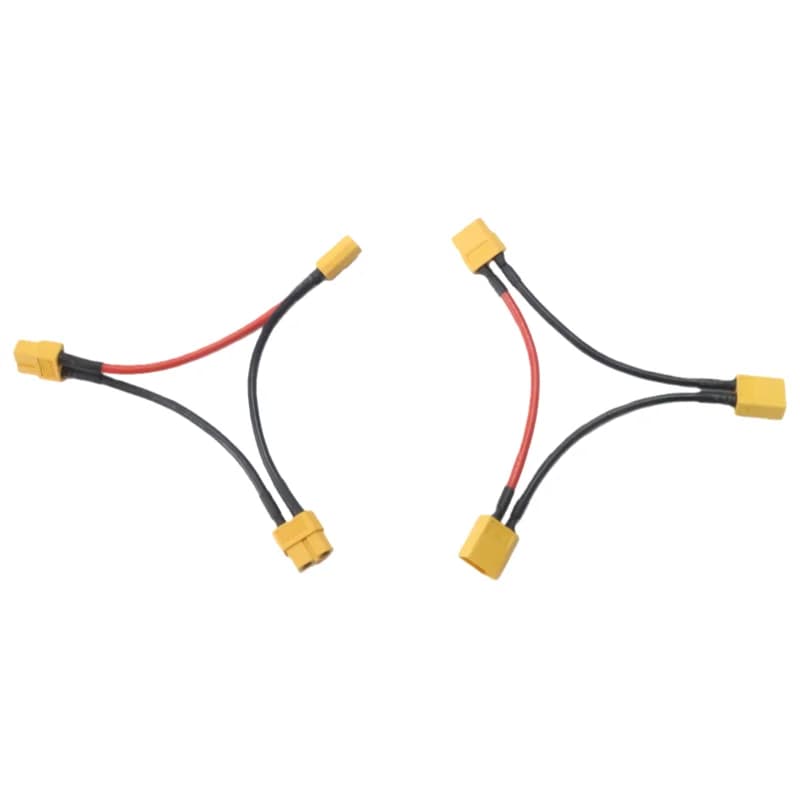 Connettore XT60 maschio-femmina 14AWG 10CM Adattatore batteria Serie Cavo di collegamento per elicottero Rc a forma di Y