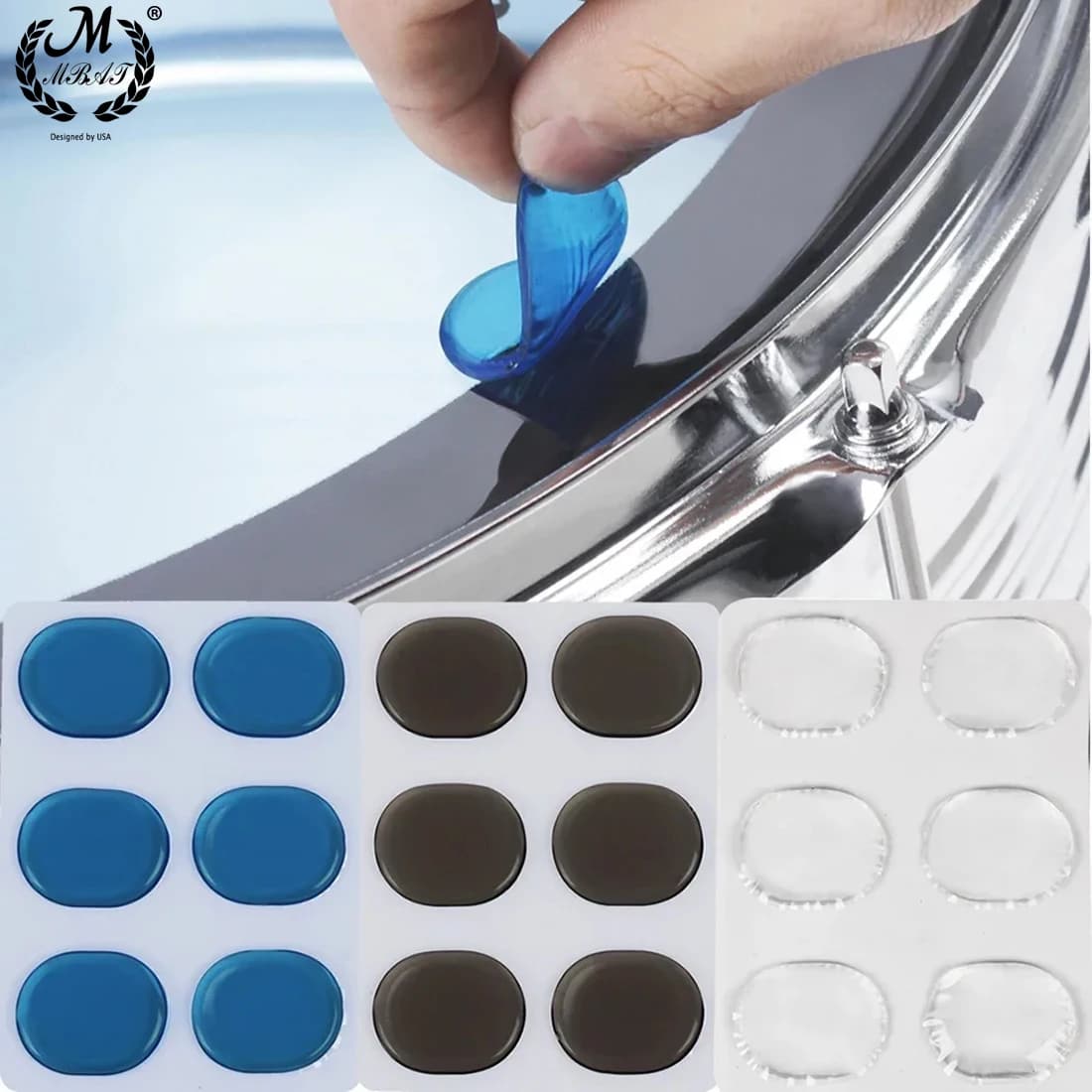 6 pezzi tappi sonori in silicone per batteria e rullante cuscinetti muti smorzatore per batteria cuscinetti in silicone tamburo muto ammortizzante