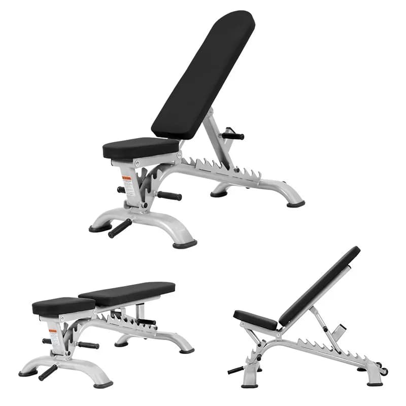 Multifunction commercial gym bench with handlebars with adjustable weight Flat benches for inclined training