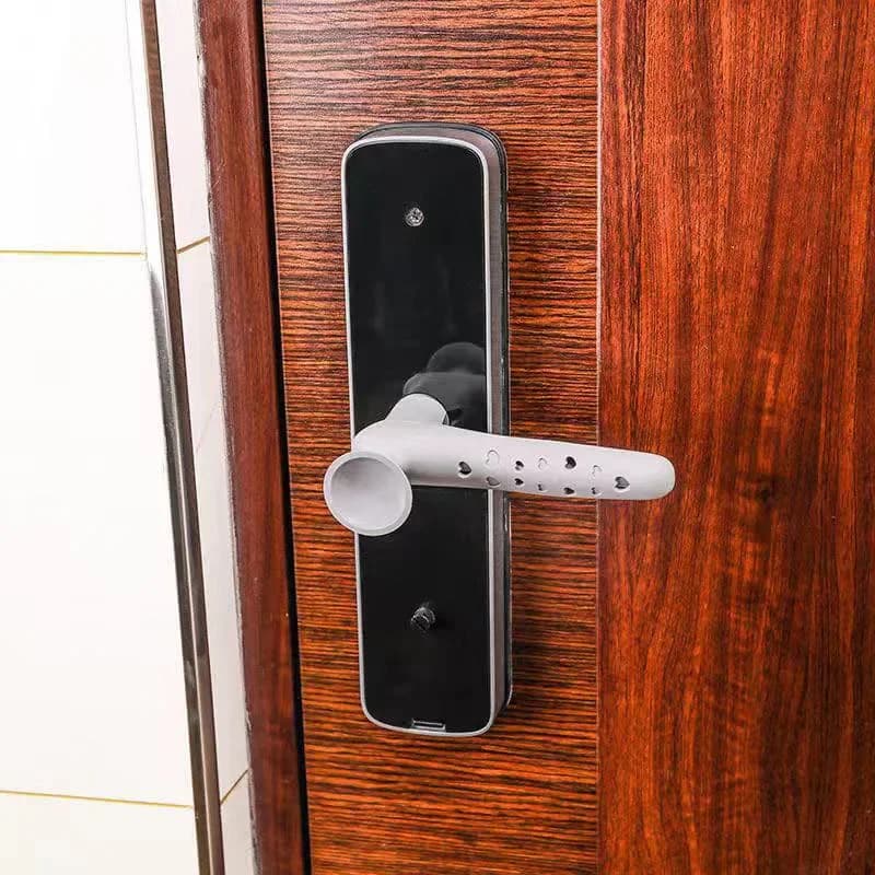 Fermaporta per maniglia Cuscinetto anticollisione Fermaporta in silicone Protezione hardware per mobili Protezione per cuscinetti muti da parete