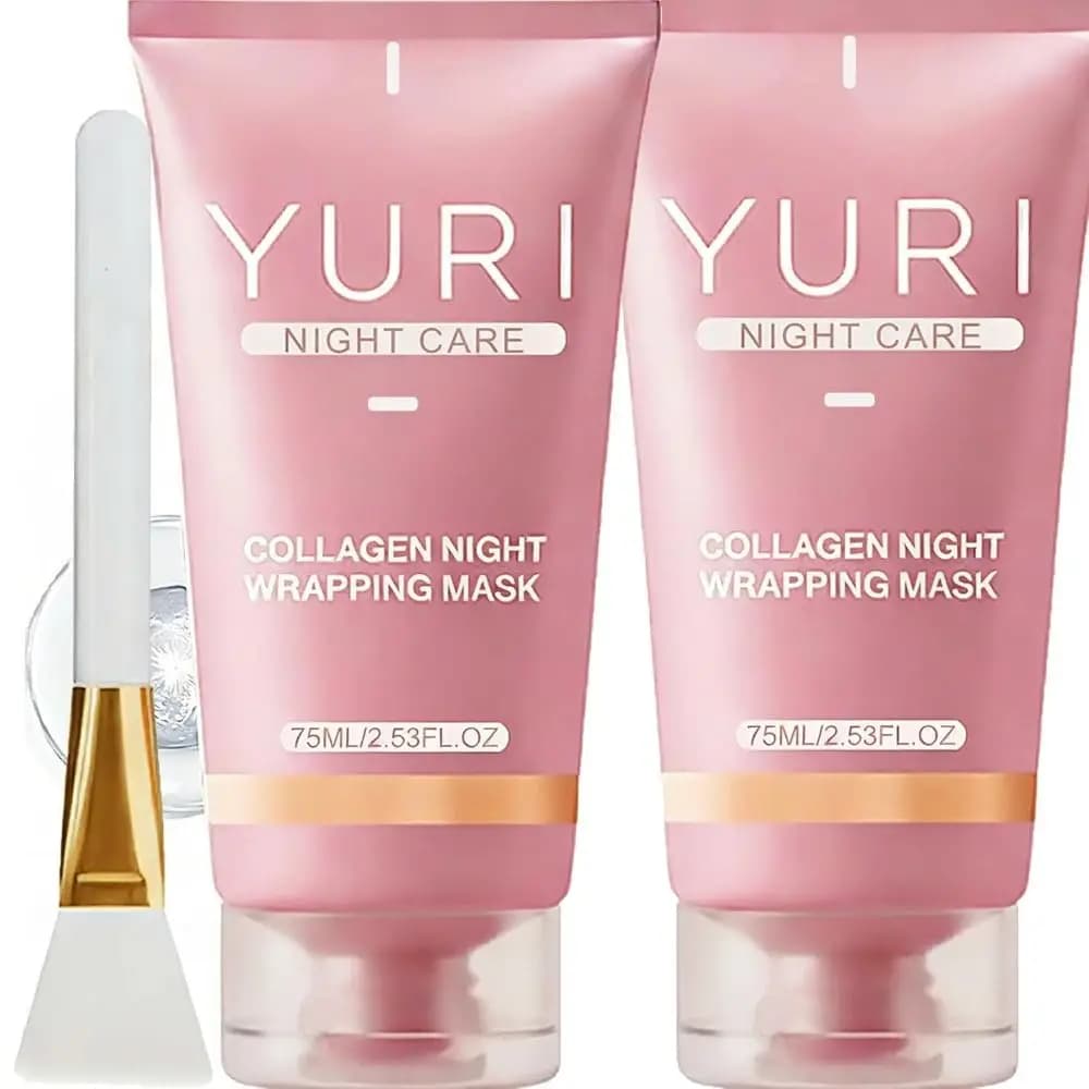 New 75ML Collagen Night Wrapping Mask Easy Peel Off Hydrating Collagen Mask Night Mask Skin Care
