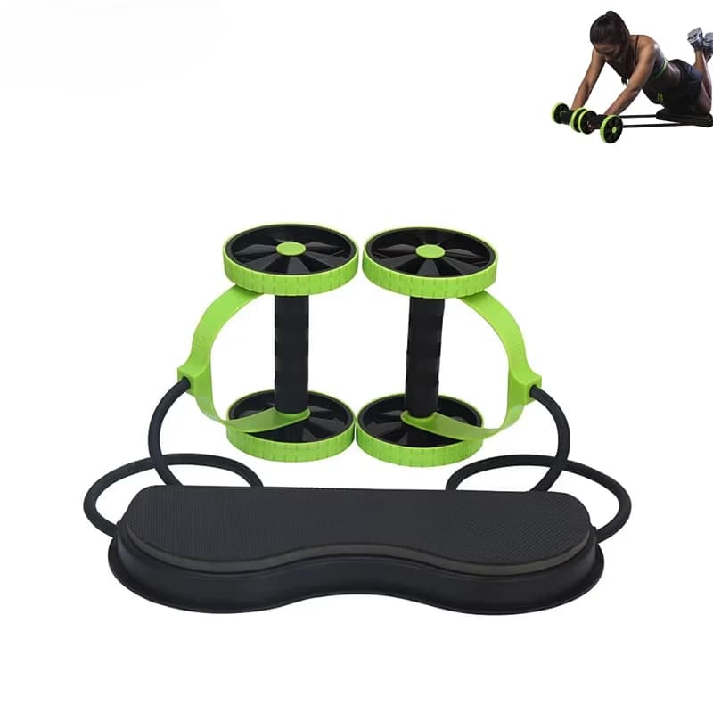 Home Gym Equipment, Multifunctional Wheel for Abdominals, Double Abdominal Roller