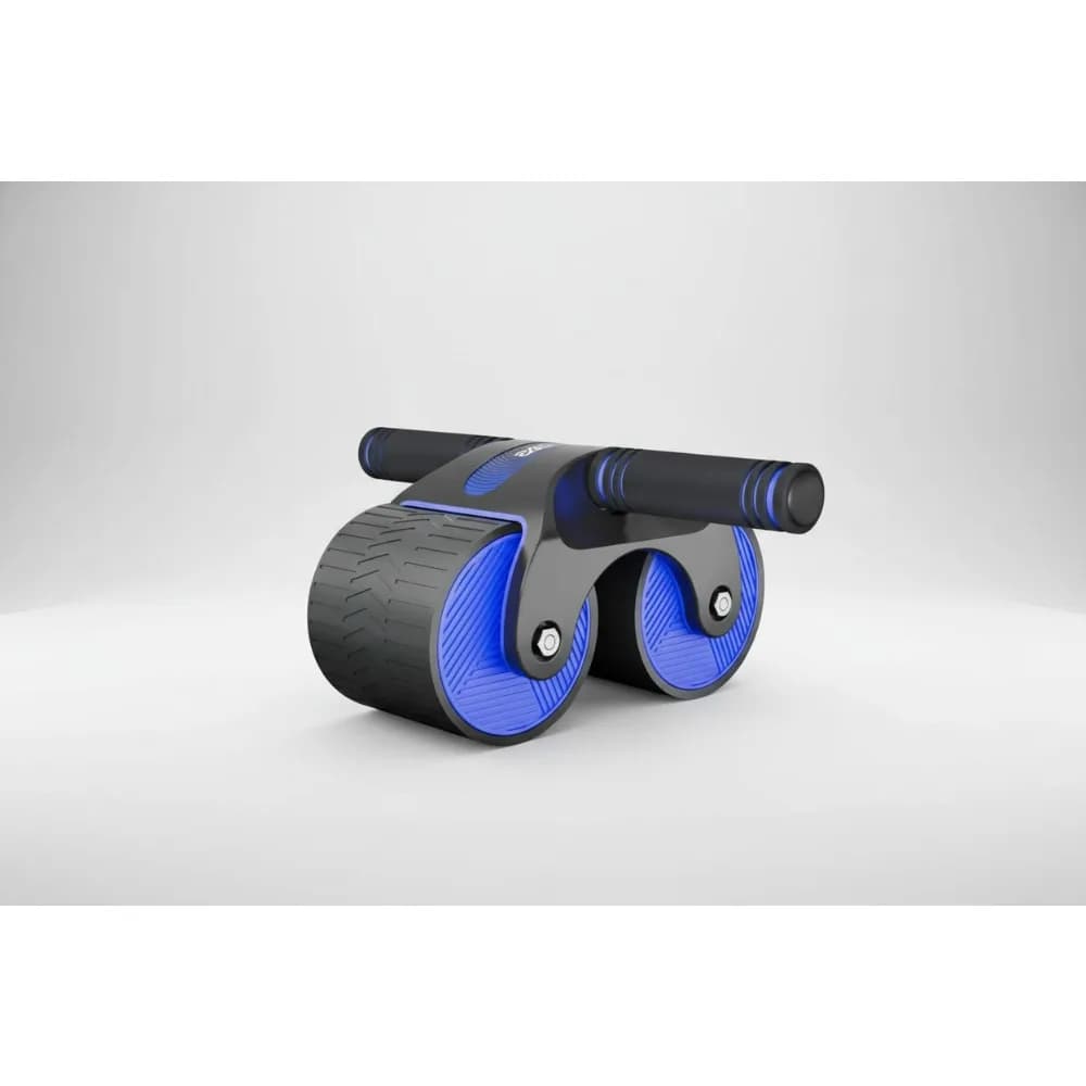 Automatic Rebound Ab Wheel Roller with Resistance Springs - Home gym equipment for abdominal exercises for men and women
