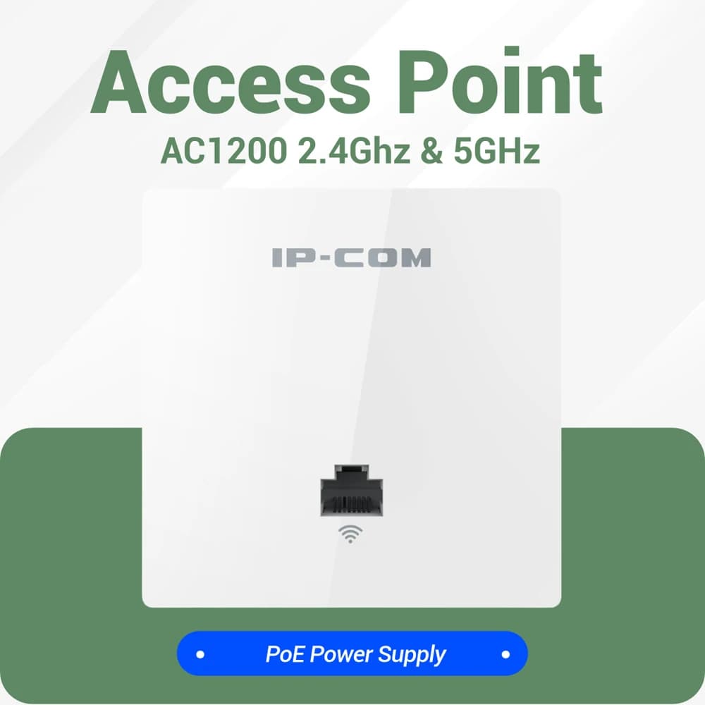 Punto di accesso AC1200 Punto di accesso WiFi Mesh Prolunghe Wifi PoE 1200Mbps Roaming 2.4G 5GHz Wifi Booster Ripetitore Wifi AP wireless