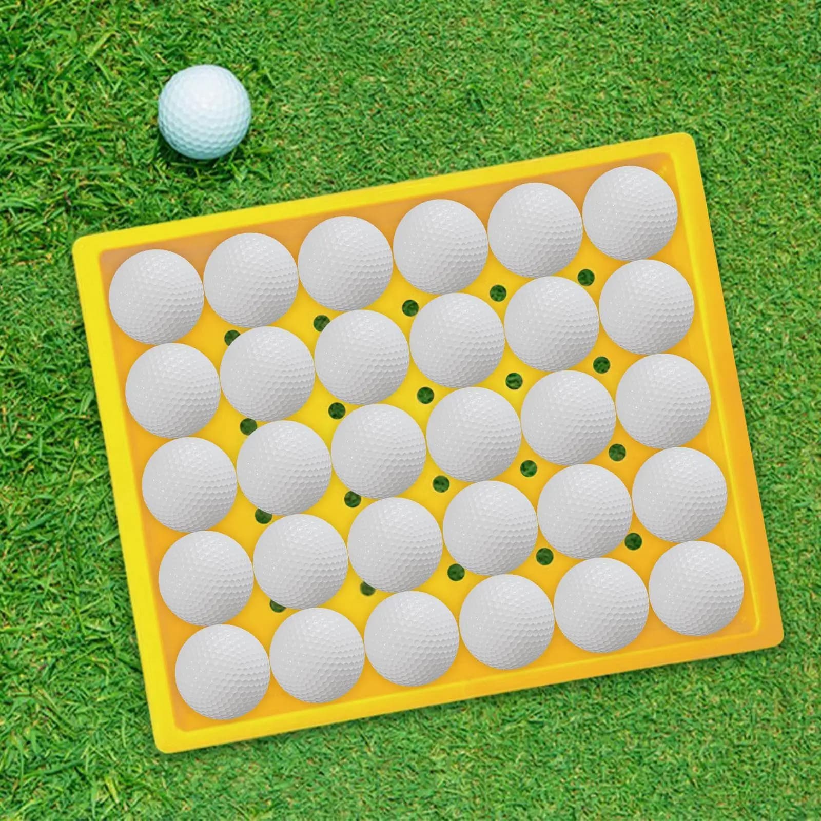 Vassoio per palline da golf Supporto per riporre palline da golf Accessori multifunzione Giocatore