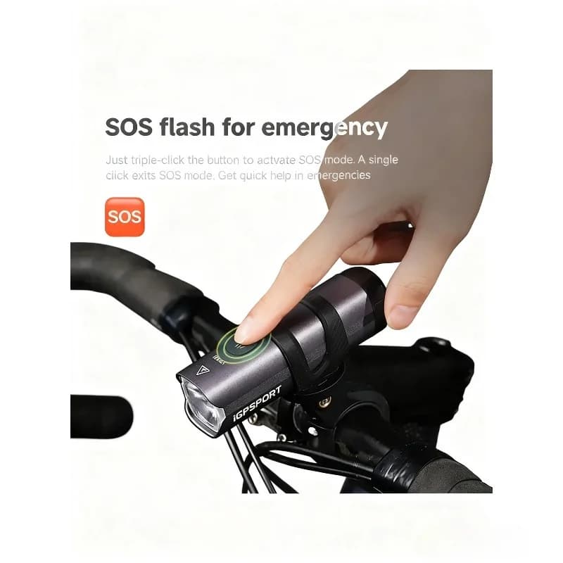 IGPSPORT VS500 Smart Bike Luce anteriore 500 Lumen MTB Bici da strada Lampada Faro Ciclismo Torcia Lanterna Accessori bici