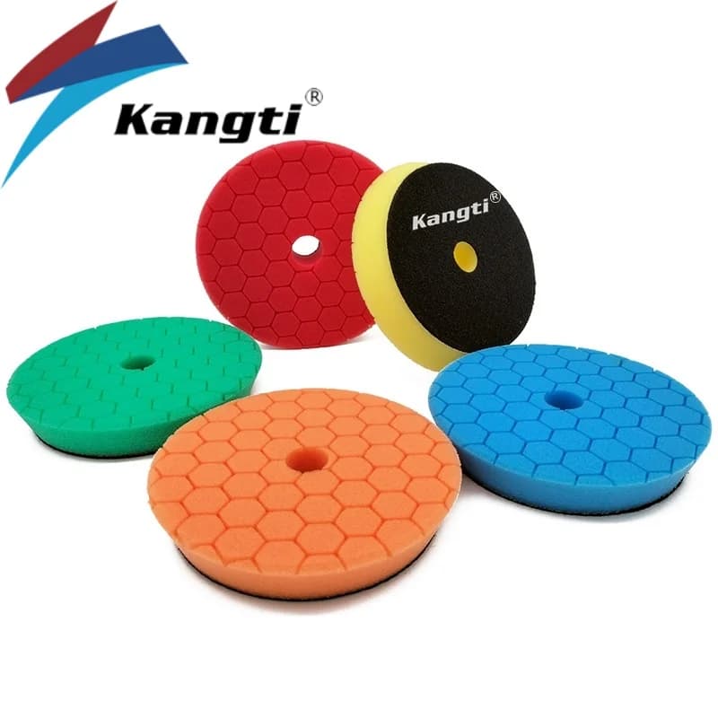 3/5/6 inch car polishing board Germany professional DA/RO polishing sponge disc