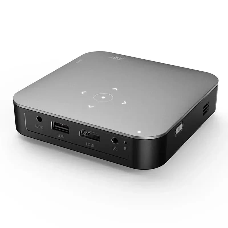 S200 New Smart Mini Pocket Projector 9000 Lumens Beamer Full HD Video Short Throw DLP With Battery