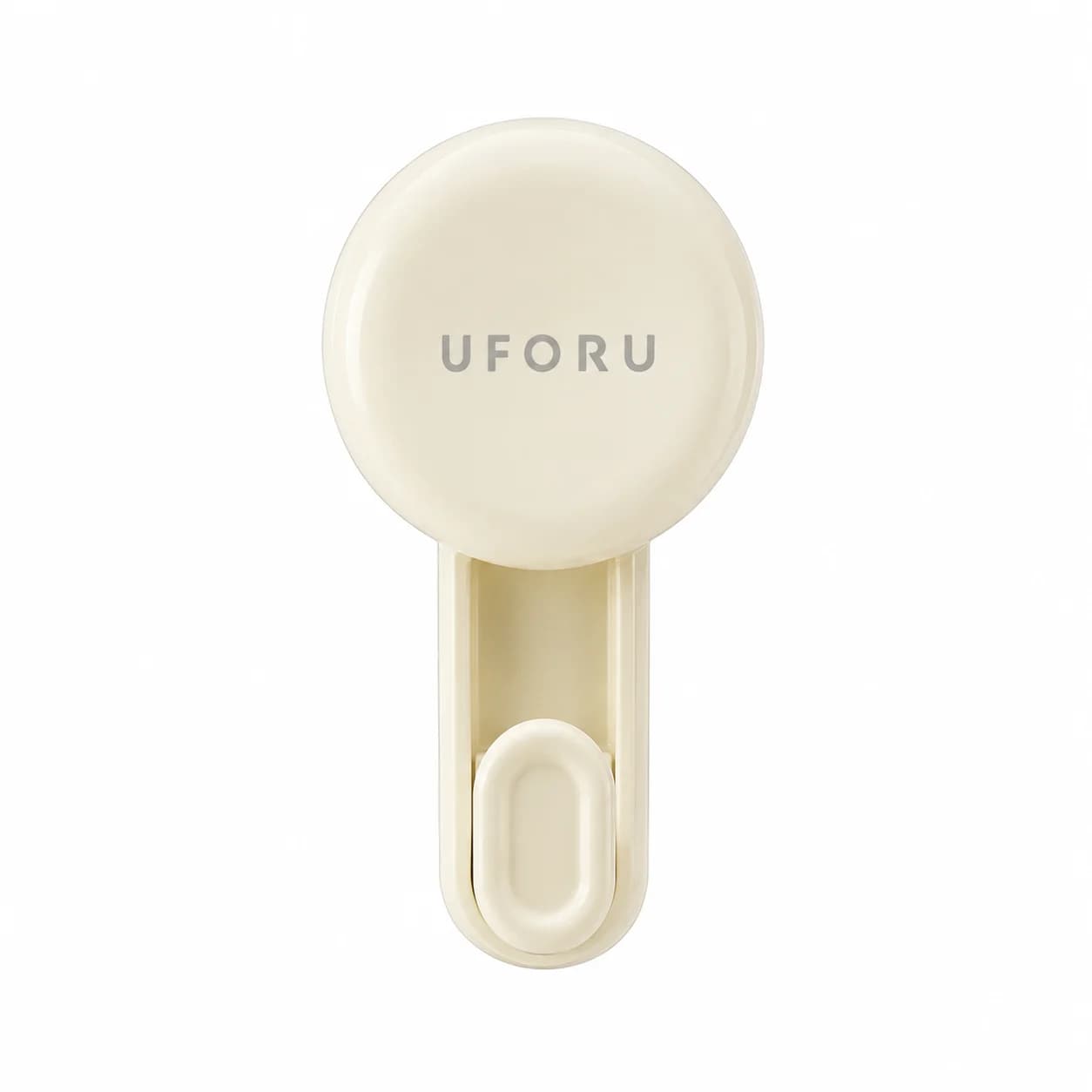 Heavy Duty Suction Cup Hook 3-5kg No Drilling Wall Mounted Towel Clothes Hanger for Bathroom Door Cream White