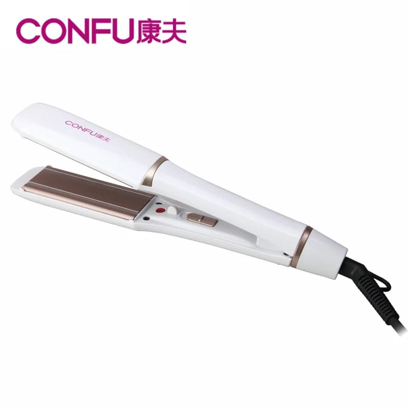 Piastra per Capelli Professionale Smart Library CONFU con Display LED, in Ceramica, a Infrarossi, per Capelli Lisci Brasiliani, con Alimentazione Elettrica