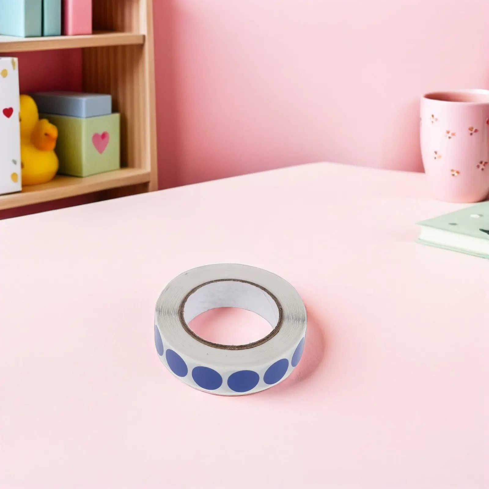 3000 pezzi di etichette adesive rotonde blu per codifica a colori, etichette per cartelle da ufficio, etichette per classificazione, rimovibili