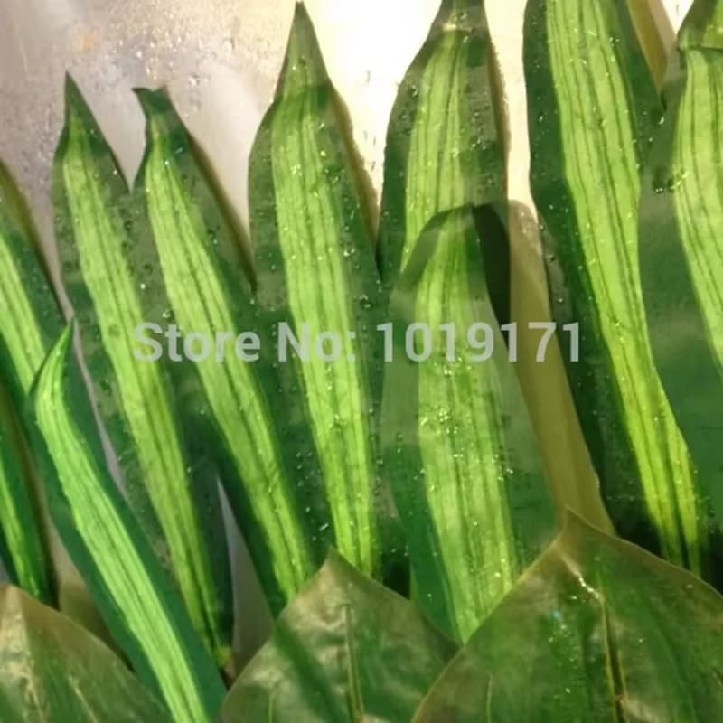 19,5" 20 pieces silk fabric for parties, artificial plants, brazilian birds, palm leaves, branch in wedding home decoration