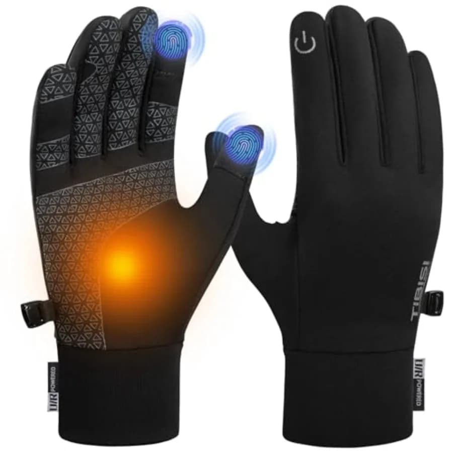 Winter Gloves Touchscreen Windproof Thermal Gloves Men Women Cycling Running Climbing Skiing Driving Gloves
