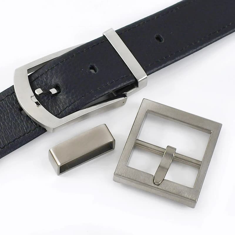 1Pc 25-40mm High-grade Pure Titanium Alloy Belts Buckles for Mens Waistband Pin Buckle Head Clip Jeans Leather craft Accessories