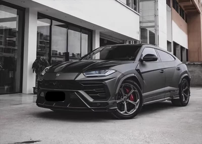 Lamborghini Urus Body Kit TC Style Carbon Fiber Front Lip Side Skirts Rear Diffuser Spoiler Exterior Accessories Car Kit