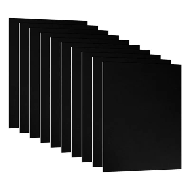 LICE-3.3X2.1X1/32 Pollici Lastra in Alluminio Anodizzato, 10 Pezzi Piastra Rettangolare in Alluminio Spessore 0.8mm per Incisione Laser