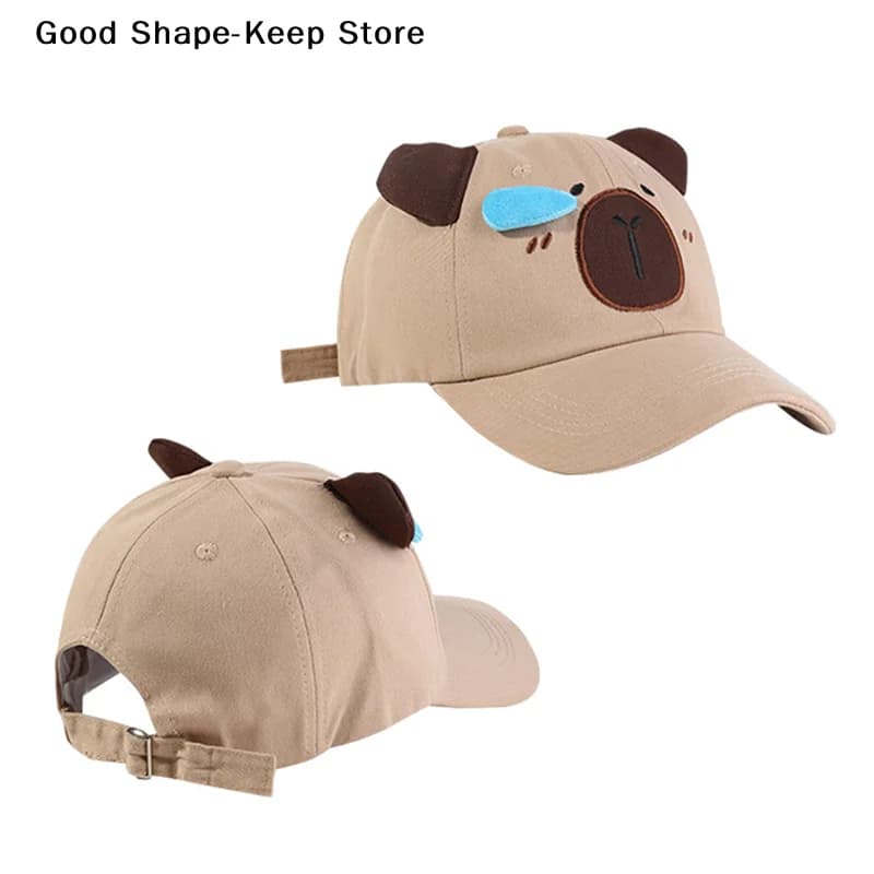 Capybara Embroidery Couple Baseball Cap Anti-Sun Dad Hats Trendy Breathable Golf Cap Unisex Capibala hat baseball cap