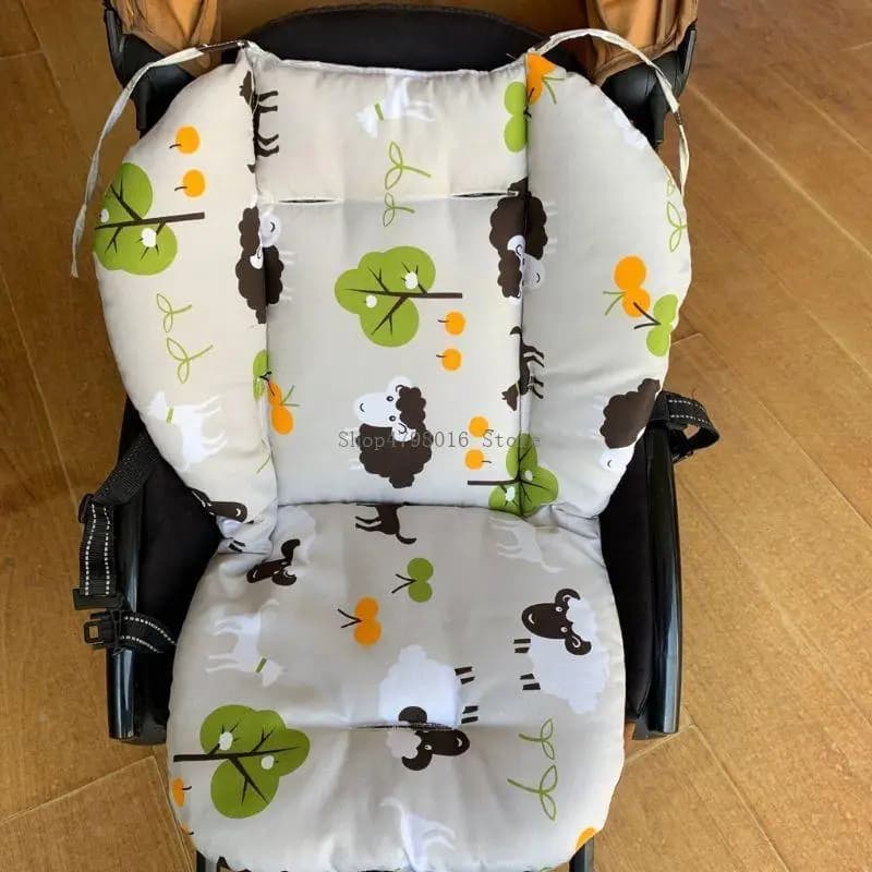 Passeggino per sedile Cuscino comfort per seggiolini auto, passeggini Imbottitura spessa per bambino per testa collo Supporto il