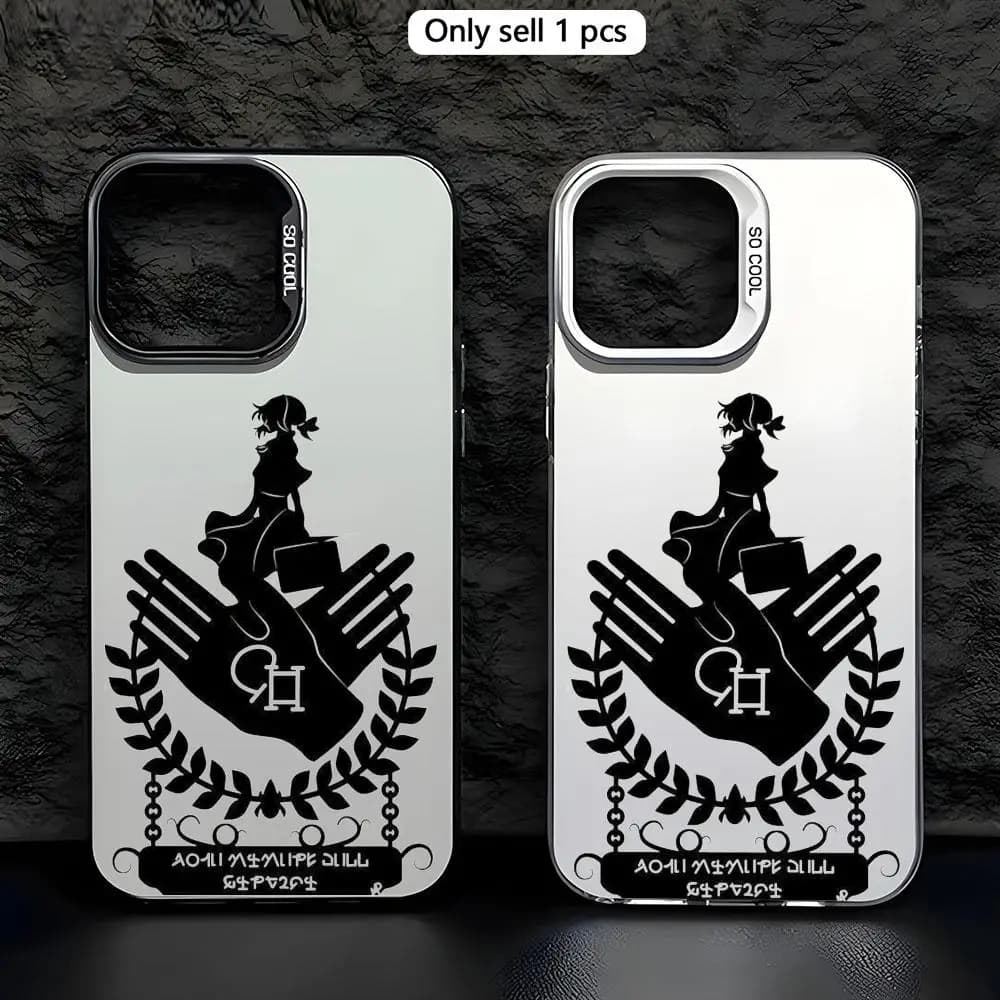 Violet Evergarden phone case Phone Case Clear TPU Anti-Yellow Shockproof Case For iPhone 11 12 13 14 15 16 17 Pro Max