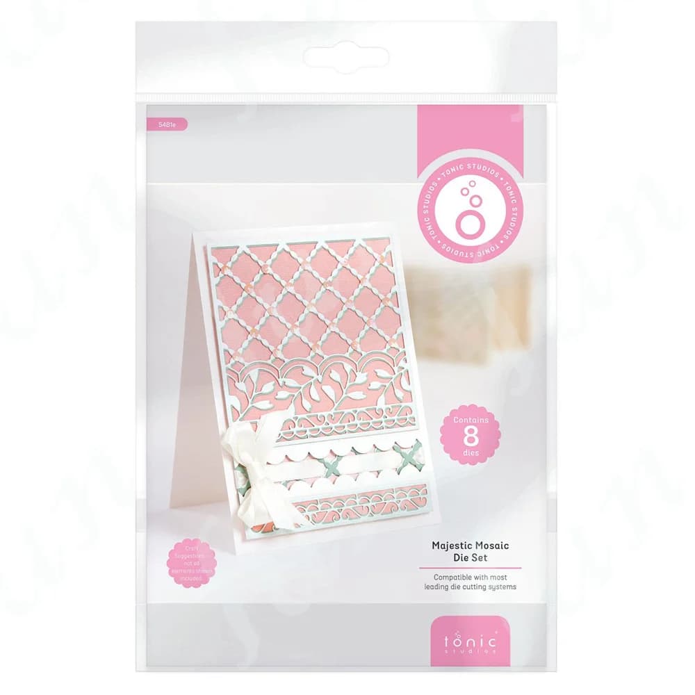 Scrapbook Decorations 2024 Rectangle Frames Mosaic Metal Cutting Dies Set Embossing Molds DIY Paper Card Album Crafts