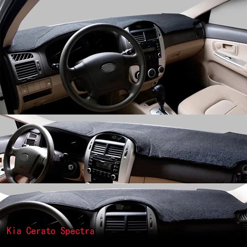 Per Kia Cerato Spectra Dashmat Dash mat Cruscotto Copertura Pannello strumenti Protezione solare Pad Ornamenti