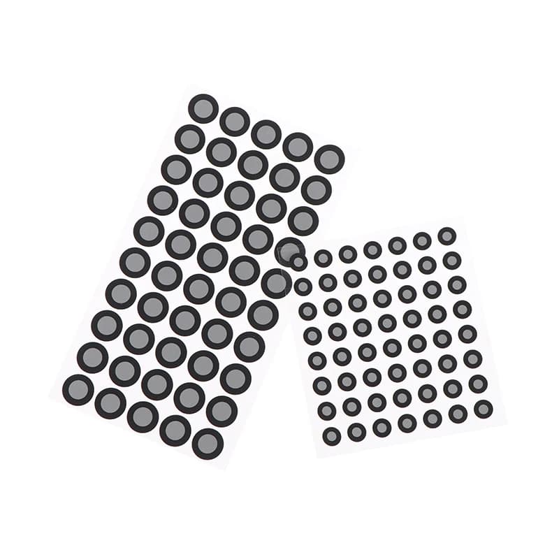 100/300 pezzi 3x6mm 6x10mm punto di segno di scansione 3D per Creality CR-Scan Raptor/ Otter/ Ferret Pro punto di tracciamento scanner 3D