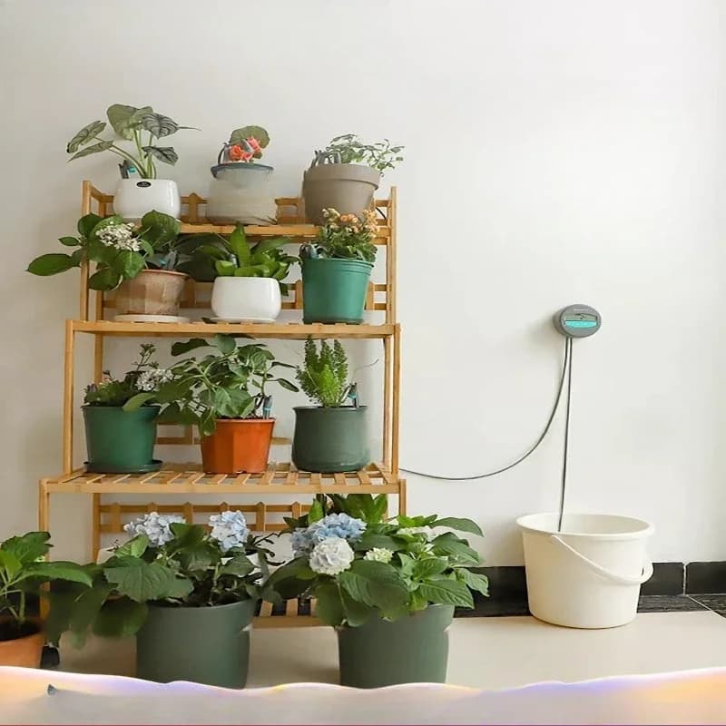 Automatic watering device Watering artifact Household balcony Drip irrigation Full set of equipment Intelligent timing