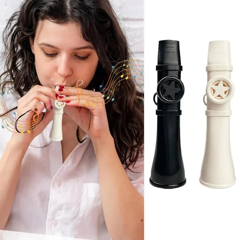 Kazoos per bambini Strumenti musicali Riutilizzabili Bambini Kazoo Educativo per Chitarra Ukulele Violino Pianoforte Tastiera Amanti della musica Regalo