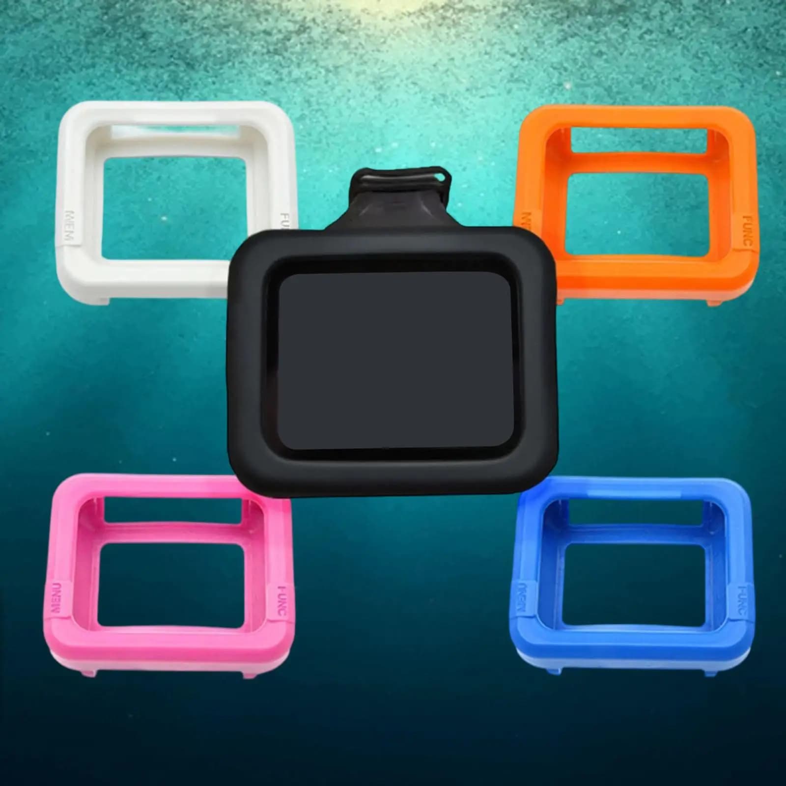 Copertura protettiva per computer subacqueo, accessori resistenti ai graffi, protezione per computer subacqueo, protezione per orologio subacqueo per allenamento di snorkeling