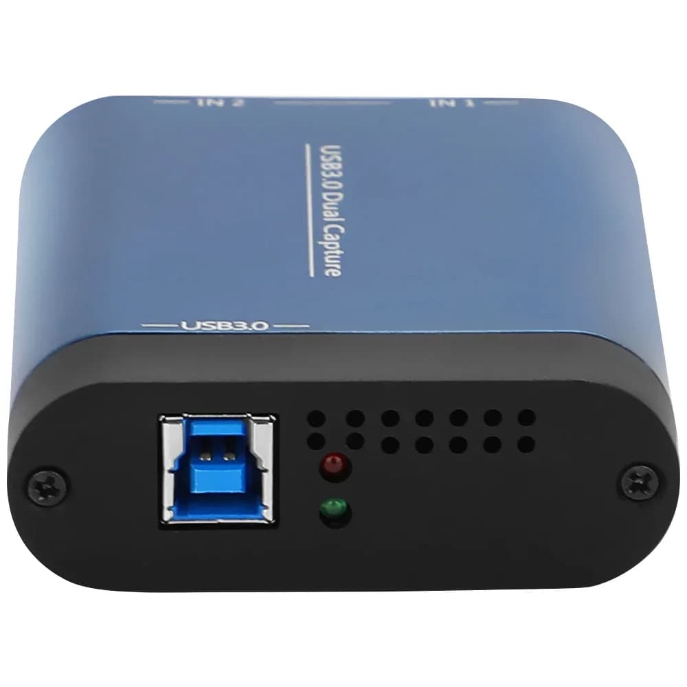 2025 Scheda di acquisizione video SDI 1080P60 a 2 canali SDI a USB 3.0 Videogioco Trasmissione in streaming live