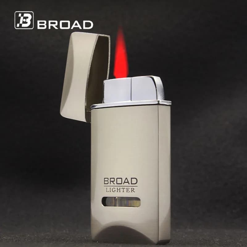 2026 New Product Personalized Creative Metal Electroplating Boutique High end Metal Windproof Lighter Smoking Set Unique Texture