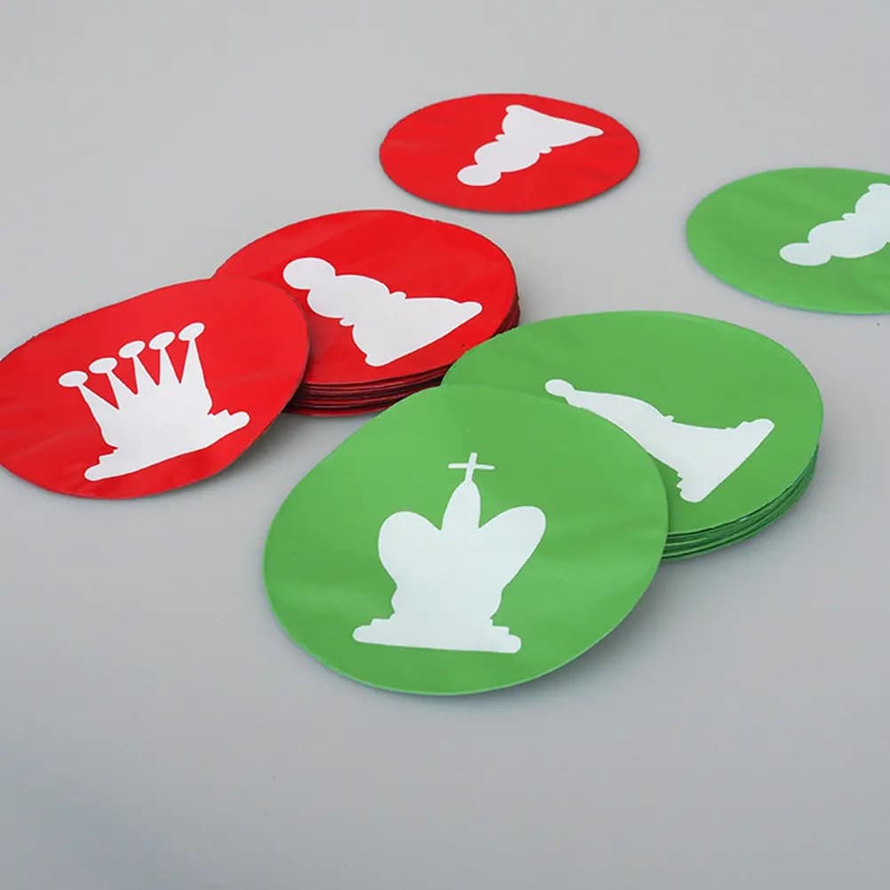 Set di scacchi per bambini, set di scacchi pieghevole in PVC, design compatto, leggero, da viaggio, giocattolo educativo per esterni