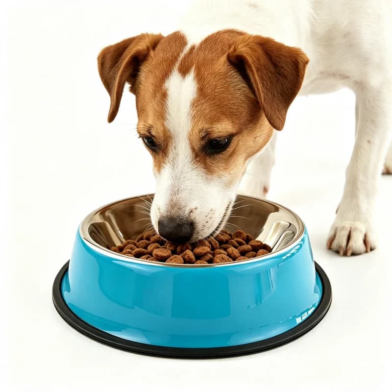 Stainless Steel Dog Bowls Food and Water Non Slip Anti Skid Stackable Pet Puppy Dishes for Small Medium and Large Dogs