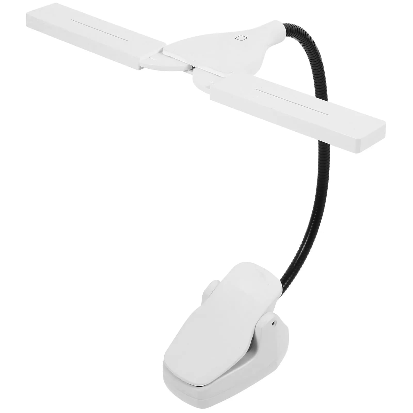 Rechargeable USB Piano Light Clip on LED Music Lamp for Keyboard Book Reading Desk Table Bedside Camping Airplane Car Travel