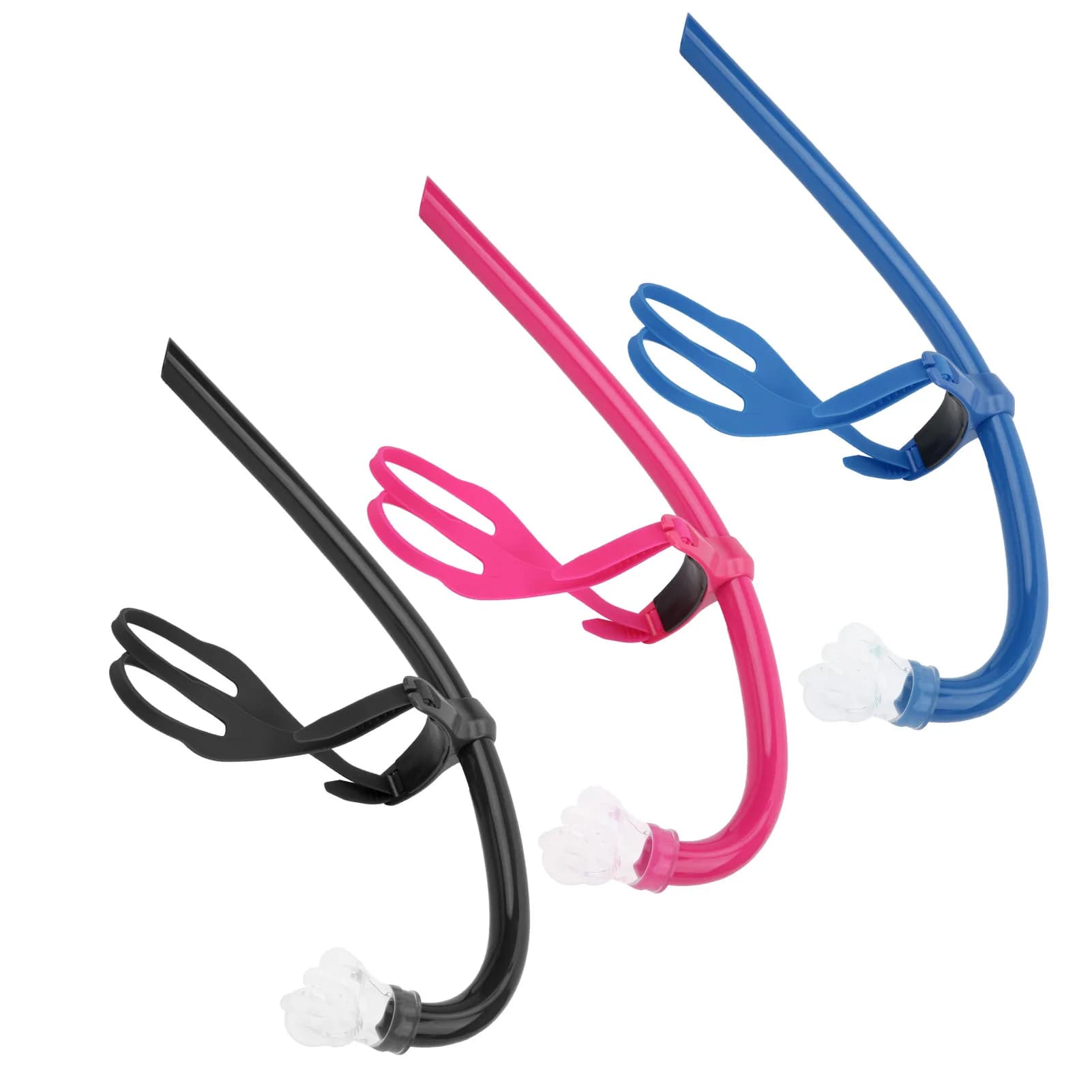 Snorkel for Swimming, Swimming Training Equipment, Snorkel Frontal with Silicone Bushing, Breathing Equipment during Swimming