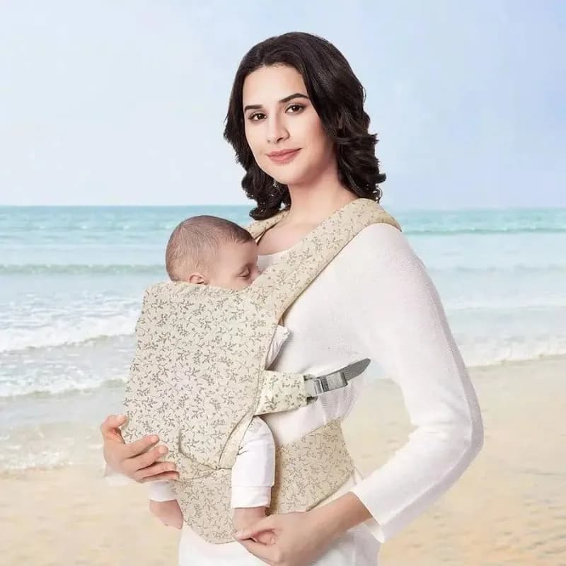 Baby Carrier, Multifunctional 4-in-1 Hip Seat Carrier, Adjustable Comfortable Front and Back Straps, Portable and Suitable