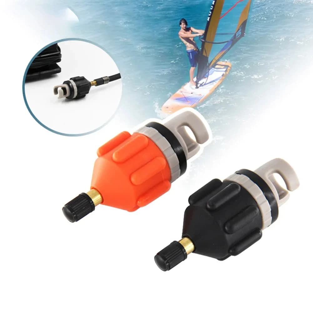 Paddle Board Valvola dell'aria Ugelli dell'aria Convertitore Kayak Pompa per auto Adattatore gonfiabile Convertitore del compressore Ugelli da surf