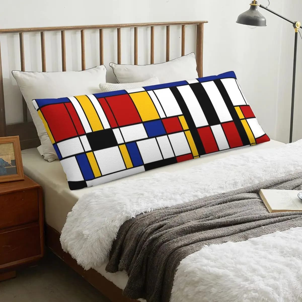 Piet Mondrian Rectangular pillow lining Decorative cushion for bedroom in polyester Comfort for home