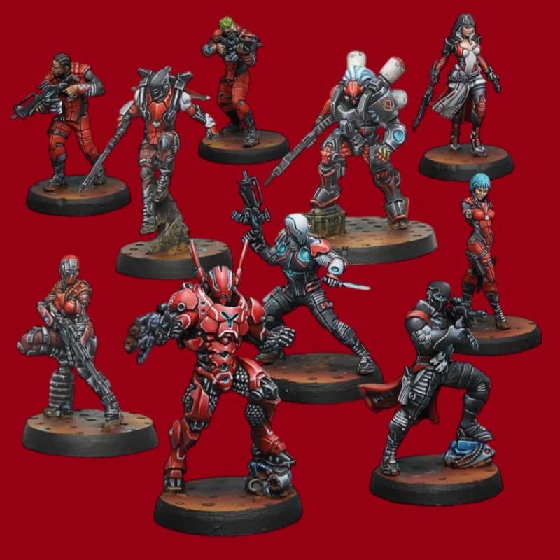25mm+40mm Base Diecast Resin Assembled Model Kit War Game Chess Nomads Army Action Pack Unassembled Unpainted