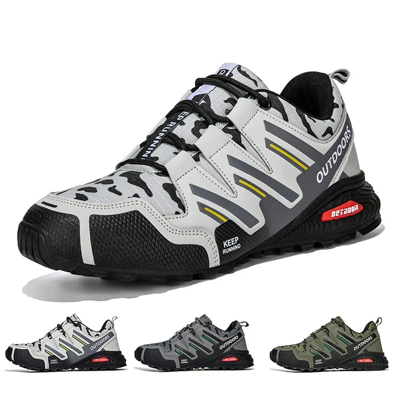 Nuove Scarpe da Trekking per Uomo, Antiscivolo, Resistenti all'Usura, Traspiranti, per Allenamento, Tattiche e Caccia